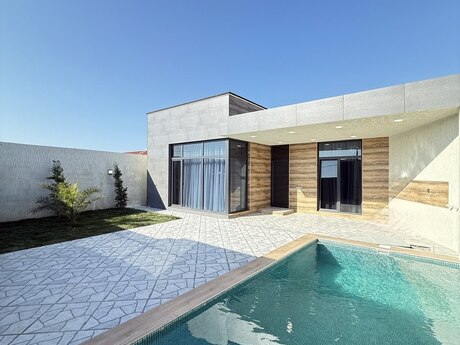 4 otaqlı həyət evi/bağ evi - Mərdəkan q. - 120 m²