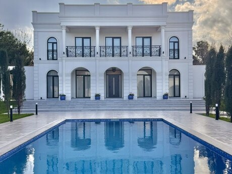 6 otaqlı həyət evi/bağ evi - Mərdəkan q. - 350 m²