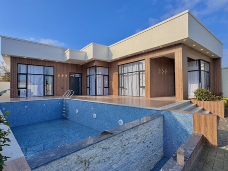 5 otaqlı həyət evi/bağ evi - Mərdəkan q. - 240 m²