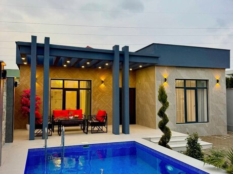 4 otaqlı həyət evi/bağ evi - Mərdəkan q. - 250 m²