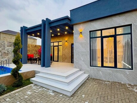 4 otaqlı həyət evi/bağ evi - Mərdəkan q. - 250 m²