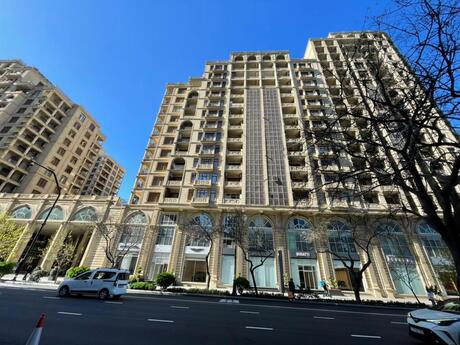 4 otaqlı yeni tikili - Nəsimi r. - 210 m²