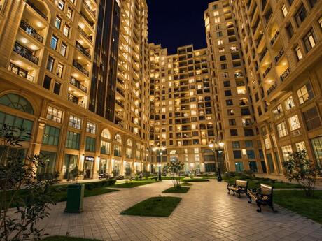 4 otaqlı yeni tikili - Nəsimi r. - 210 m²