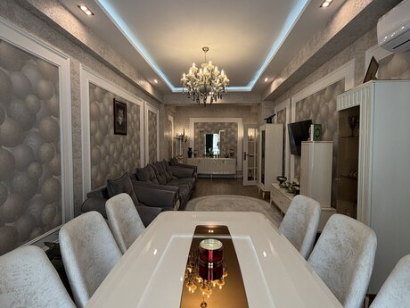 3 otaqlı yeni tikili - 8-ci mikrorayon q. - 135 m²