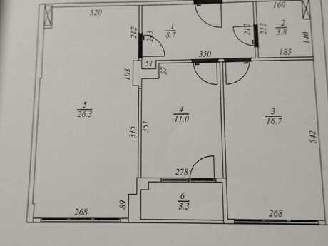 2 otaqlı yeni tikili - 20 Yanvar m. - 75 m²