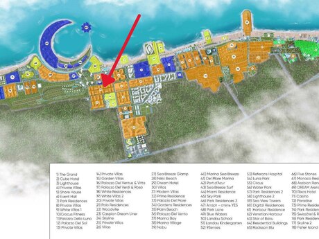 1 otaqlı yeni tikili - Sea Breeze q. - 46.4 m²