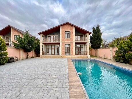 5 otaqlı həyət evi/bağ evi - Xəzər r. - 220 m²