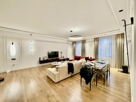 3 otaqlı yeni tikili - Nizami m. - 120 m²
