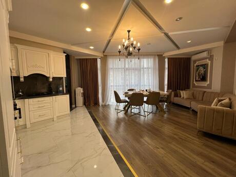 4 otaqlı yeni tikili - Nəriman Nərimanov m. - 123 m²