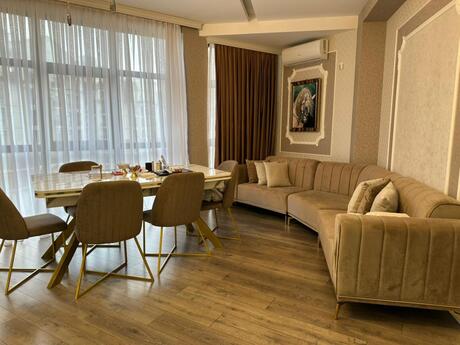4 otaqlı yeni tikili - Nəriman Nərimanov m. - 123 m²