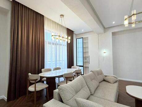 3 otaqlı yeni tikili - Nəsimi r. - 125 m²