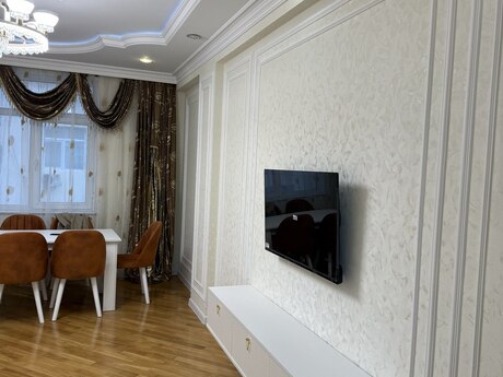 3 otaqlı yeni tikili - Həzi Aslanov m. - 103 m²
