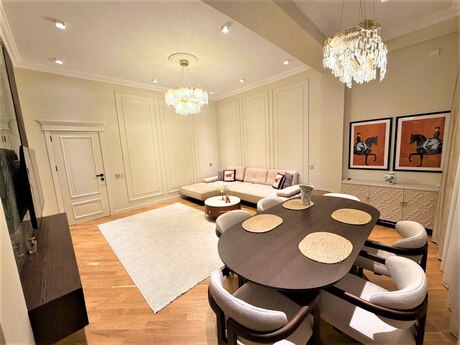 3 otaqlı yeni tikili - Nəsimi r. - 140 m²