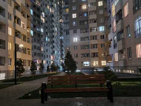 2 otaqlı yeni tikili - İnşaatçılar m. - 76 m²