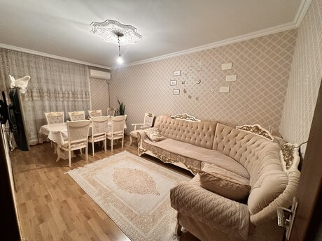 3 otaqlı köhnə tikili - Əhmədli m. - 80 m²