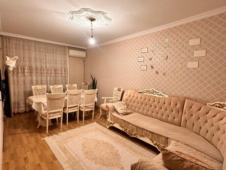 3 otaqlı köhnə tikili - Əhmədli m. - 80 m²