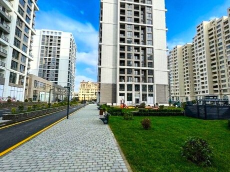 2 otaqlı yeni tikili - Koroğlu m. - 72 m²