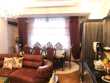 4 otaqlı yeni tikili - İnşaatçılar m. - 155 m²