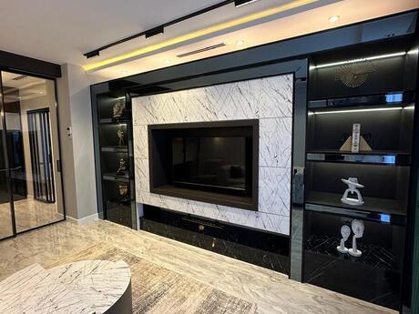 3 otaqlı yeni tikili - Ağ şəhər q. - 110 m²
