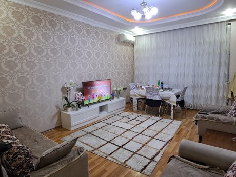 3 otaqlı yeni tikili - İnşaatçılar m. - 84 m²
