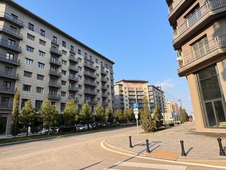 2 otaqlı yeni tikili - Ağ şəhər q. - 90 m²