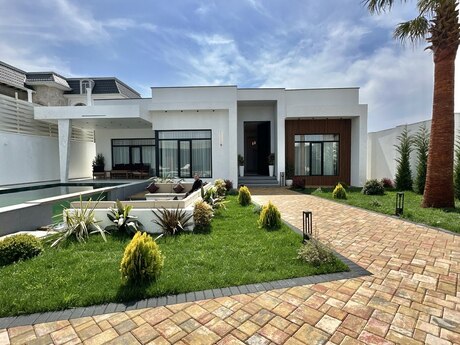5 otaqlı həyət evi/bağ evi - Mərdəkan q. - 220 m²