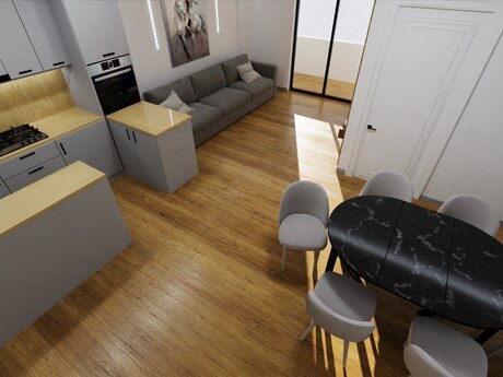 2 otaqlı yeni tikili - Nizami m. - 60 m²