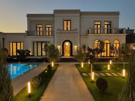 6 otaqlı həyət evi/bağ evi - Nardaran q. - 500 m²