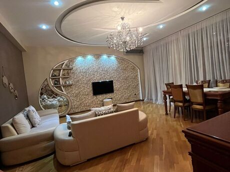 4 otaqlı yeni tikili - Şah İsmayıl Xətai m. - 170 m²