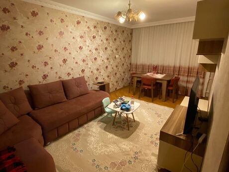 4 otaqlı köhnə tikili - Yeni Günəşli q. - 100 m²
