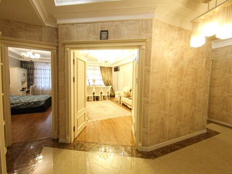 3 otaqlı yeni tikili - Şah İsmayıl Xətai m. - 125 m²