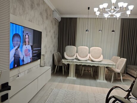 4 otaqlı yeni tikili - Əhmədli m. - 124 m²