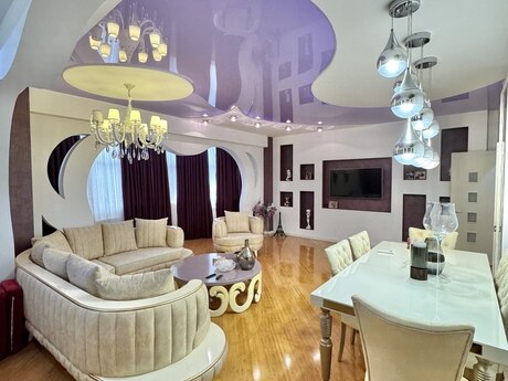 3 otaqlı yeni tikili - Nərimanov r. - 184 m²
