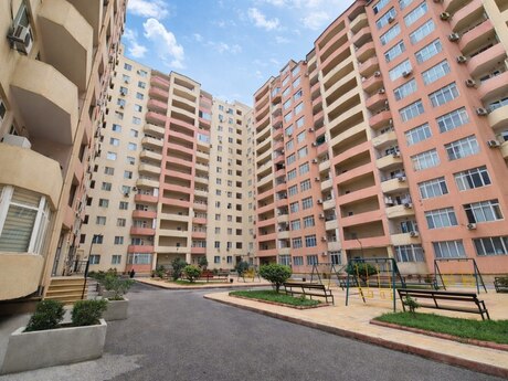 3 otaqlı yeni tikili - Nəsimi r. - 85 m²