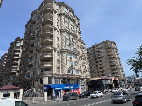3 otaqlı yeni tikili - Nəriman Nərimanov m. - 120 m²