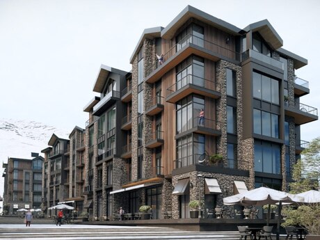 3 otaqlı yeni tikili - Qusar - 73.9 m²