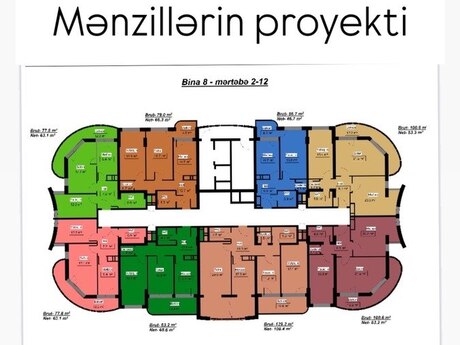 3 otaqlı yeni tikili - Lökbatan q. - 129.3 m²