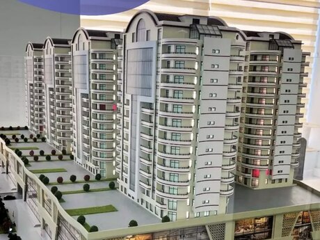 3 otaqlı yeni tikili - Lökbatan q. - 129.3 m²