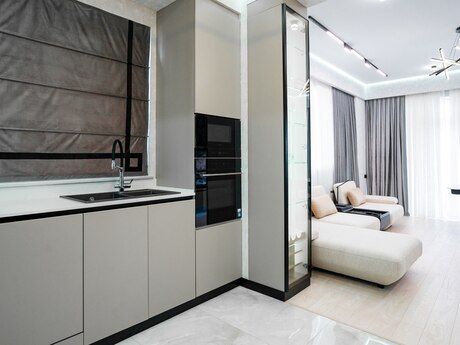 3 otaqlı yeni tikili - Ağ şəhər q. - 130 m²