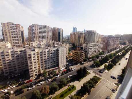 2 otaqlı yeni tikili - Şah İsmayıl Xətai m. - 90 m²