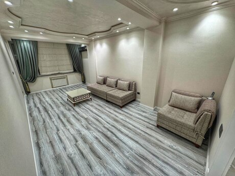 4 otaqlı yeni tikili - Həzi Aslanov m. - 145 m²