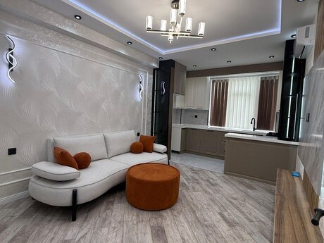 2 otaqlı yeni tikili - Həzi Aslanov m. - 55 m²