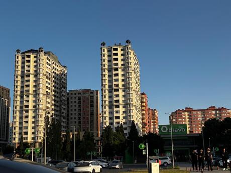 2 otaqlı yeni tikili - Şah İsmayıl Xətai m. - 75.7 m²