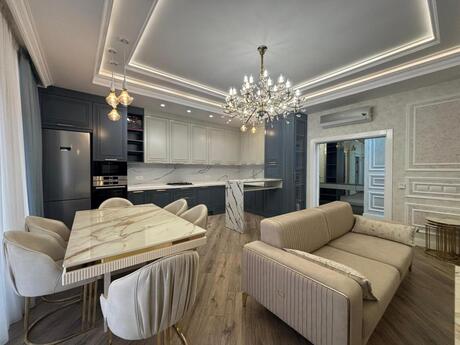 3 otaqlı yeni tikili - Ağ şəhər q. - 120 m²
