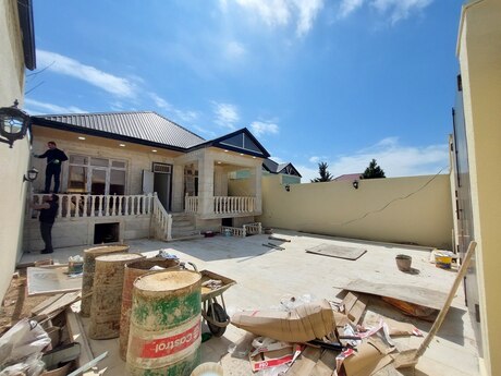 4 otaqlı həyət evi/bağ evi - Hövsan q. - 115 m²