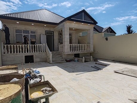 4 otaqlı həyət evi/bağ evi - Hövsan q. - 115 m²