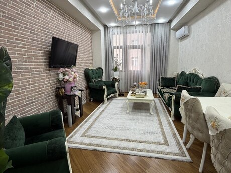 3-комн. новостройка - м. Шах Исмаил Хатаи - 95 м²