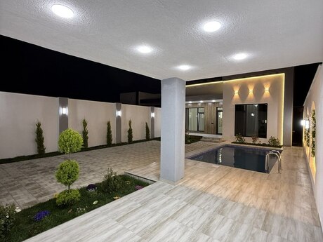4 otaqlı həyət evi/bağ evi - Şüvəlan q. - 155 m²