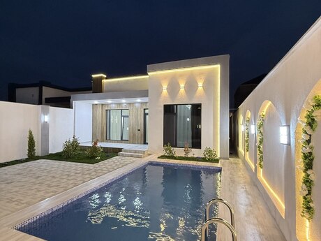 4 otaqlı həyət evi/bağ evi - Şüvəlan q. - 155 m²