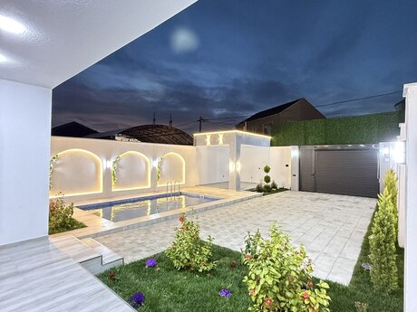 4 otaqlı həyət evi/bağ evi - Şüvəlan q. - 155 m²